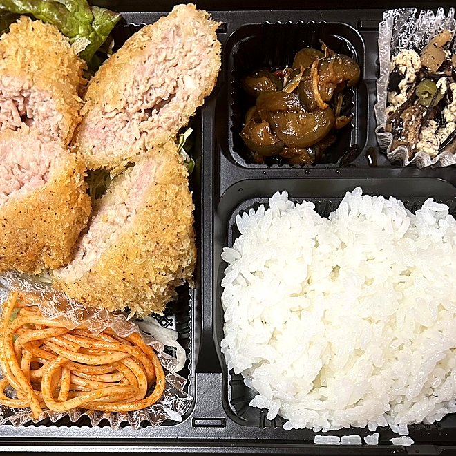 手作りの日替わり弁当