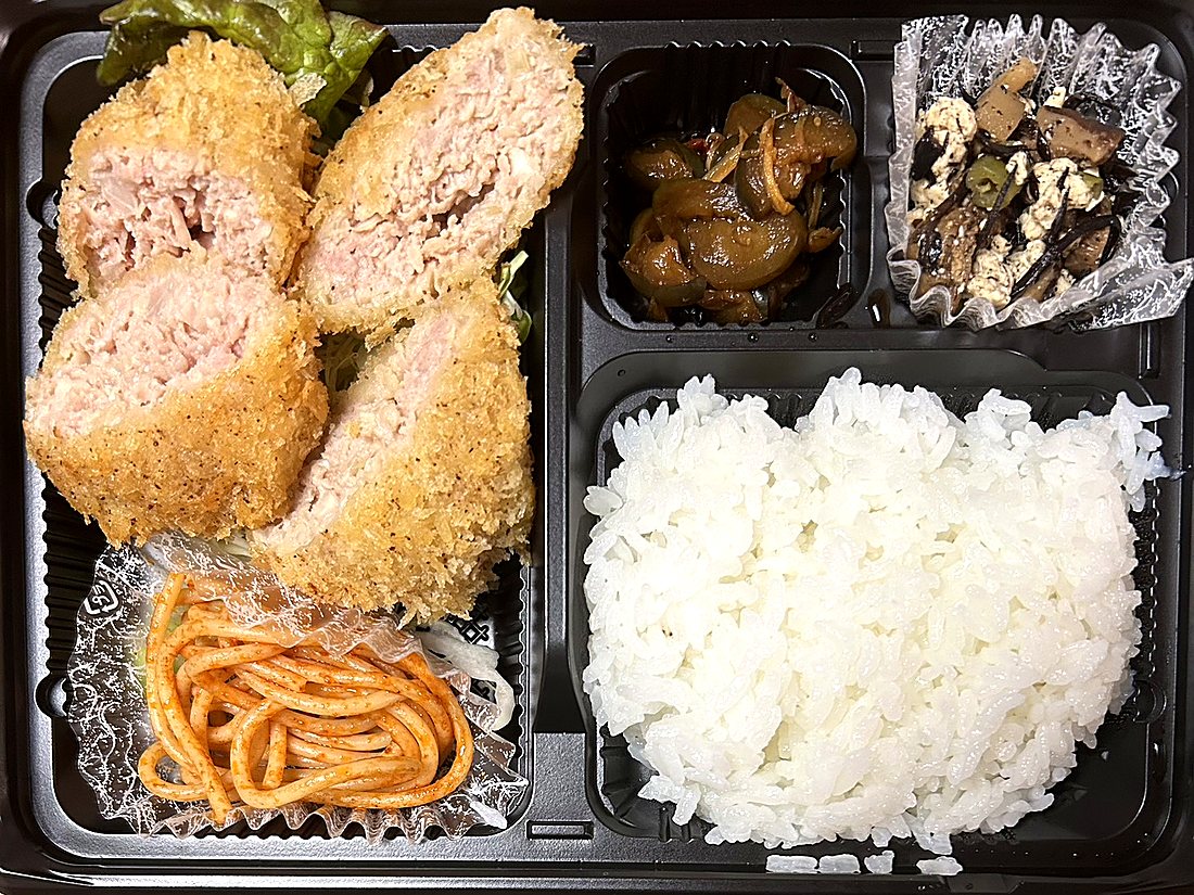 日替わり弁当の一例